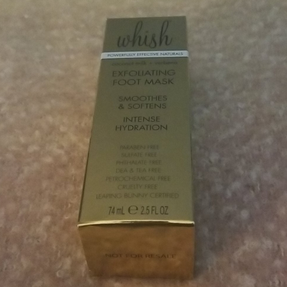 Whish Exfoliating Foot Mask 2.5 Fl. Oz. - Picture 1 of 3